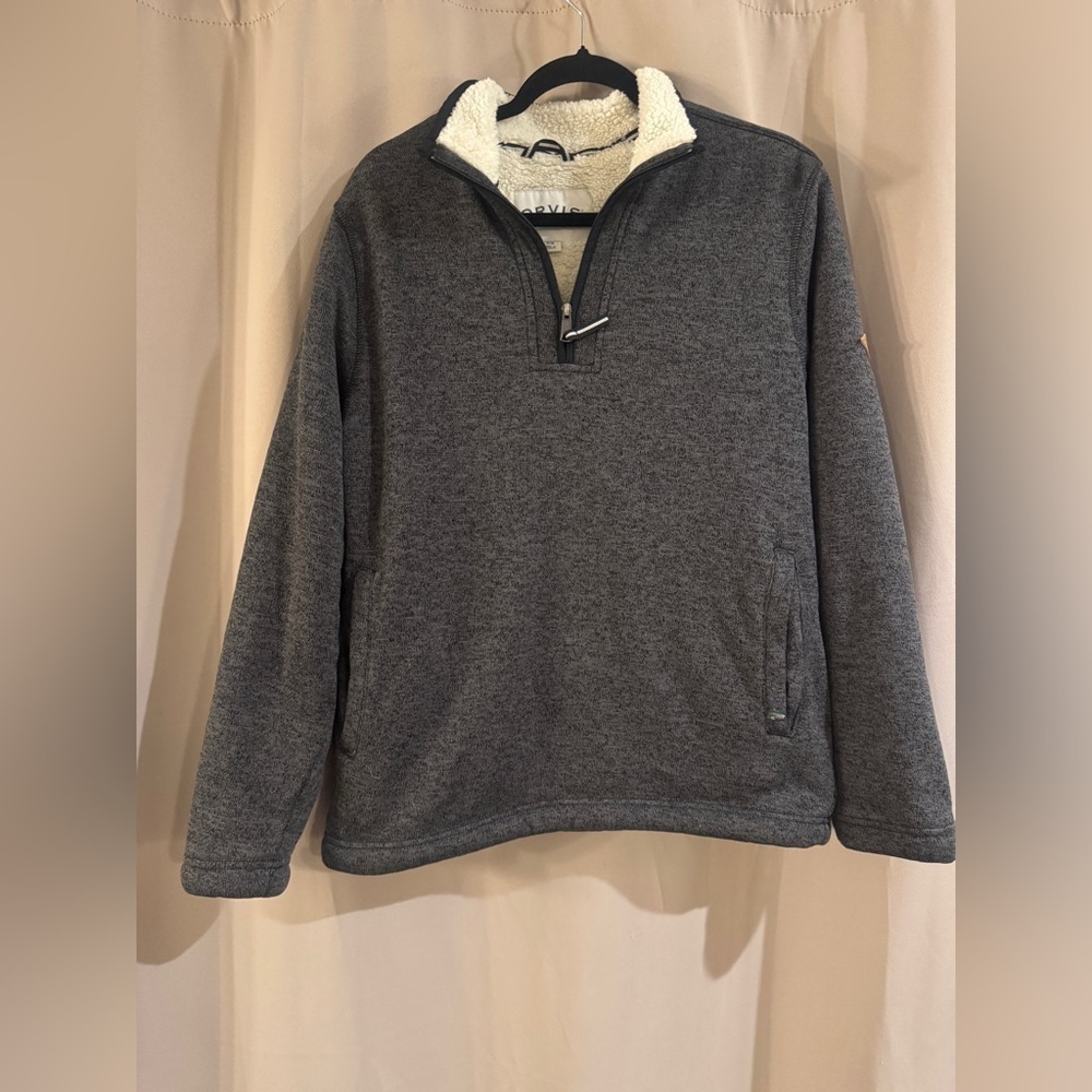 Men’s Gray Orvis Pullover